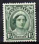 Australia 1949 Queen Elizabeth 1.5d from no wmk def set unmounted mint, SG 229*