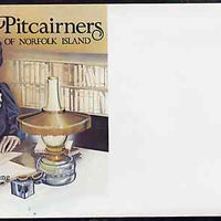 Norfolk Island 1982c 'The Pitcairners' 27c pre-stamped p/stat envelope commemorating Rosalind Amelia Young (Authoress)