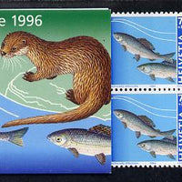 Switzerland 1996 Pro Juventute Booklet - Wildlife complete and very fine SG JSB46