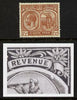 St Kitts-Nevis 1921-29 KG5 Script CA Columbus 1.5d red-brown single mounted with Flaw to right of Columbus R7-5) SG 40a