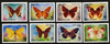 Cuba 2013 Butterflies perf set of 8 unmounted mint