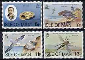 Isle of Man 1979 Natural History & Antiquarian Society set of 4 unmounted mint, SG 144-47