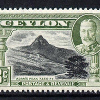 Ceylon 1935-36 KG5 Adam's Peak 3c unmounted mint SG 369