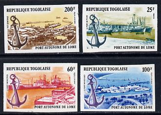 Togo 1978 Autonomous Port of Lome set of 4 imperf from limited printing unmounted mint as SG 1276-9