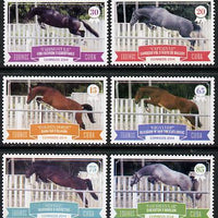 Cuba 2014 Horses perf set of 6 unmounted mint