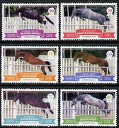 Cuba 2014 Horses perf set of 6 unmounted mint