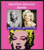 Chad 2015 Marilyn Monroe perf sheetlet containing 2 values unmounted mint. Note this item is privately produced and is offered purely on its thematic appeal. .