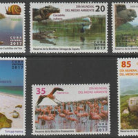 Cuba 2017 Nature Reserves perf set of 6 unmounted mint