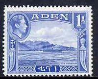 Aden 1939-48 KG6 The Harbour 1a pale blue unmounted mint SG 18*