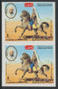 Yemen - Royalist 1969 Famous Men of History 4b Emir Abdelkader imperf pair,unmounted mint