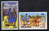 Nigeria 1989 70th Anniversary of Nigerian Girl Guides set of 2 unmounted mint, SG 580-81*