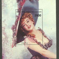 Abkhazia 1997 Marilyn Monroe perf souvenir sheet (2000 value) unmounted mint