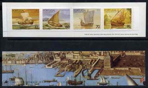 Portugal 1990 15th Century Explorer's Ships 257E booklet complete and pristine, SG SB56