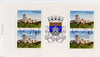 Portugal 1988 Palmela Castle 108E booklet complete with first day commemorative cancel, SG SB44