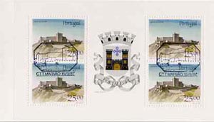 Portugal 1987 Marvao Castle 100E booklet complete with first day commemorative cancel, SG SB39