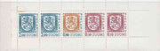 Booklet - Finland 1990 Lion (National Arms) 5m booklet complete and pristine, SG SB28