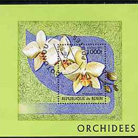 Benin 1997 Orchids m/sheet cto used