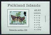 Booklet - Falkland Islands 1988 Insects (3rd series) £2.52 booklet (pale green cover) complete & pristine, SG SB8