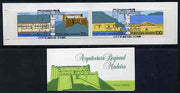 Portugal - Madeira 1986 Fortresses 243E50 booklet complete with commemorative first day cancel, SG SB6