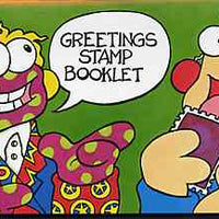 Booklet - Ireland 1996 Greetings (Zig & Zag) £2.56 booklet complete with special commemorative first day cancels, SG SB54