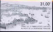 France 1991 Red Cross (Toulon) 31f Booklet complete with first day cancels SG XSB41