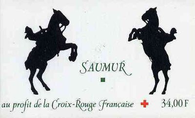 France 1993 Red Cross (Saumur Tapestry) 34f Booklet complete with first day cancels SG XSB45