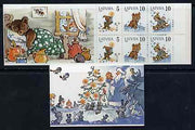 Booklet - Latvia 1994 Margarita Staraste (Children's Writer) 50s booklet complete and pristine