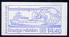 Sweden 1981 Sweden In The World 14k40 booklet complete and pristine, SG SB354