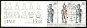 Booklet - Faroe Islands 1983 Chess Pieces 15k booklet complete with first day cancels, SG SB2