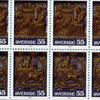 Sweden 1975 Christmas 5k50 booklet (Religious Art) complete and pristine, SG SB305