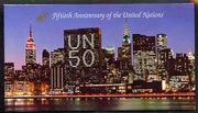 Booklet - United Nations (NY) 1995 50th Anniversary $3.84 booklet complete with first day cancels