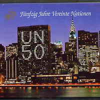 Booklet - United Nations (Vienna) 1995 50th Anniversary 36s booklet complete with first day cancels