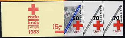 Netherlands 1983 Red Cross 5g booklet complete and very fine, SG SB90