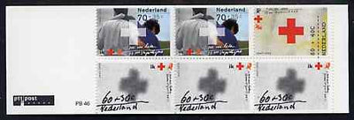 Netherlands 1992 Red Cross 125th Anniversary 6g booklet complete and very fine, SG SB108