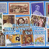 Vatican City 1991 Sistine Chapel 5,400L booklet complete and pristine, SG SB3