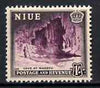 Niue 1950 Cave at Makefu 1s from def set unmounted mint, SG 120