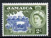 Jamaica 1956 Fort Charles 2s blue & bronze-green from def set unmounted mint, SG 170*