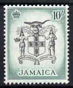 Jamaica 1956 Arms of Jamaica 10s from def set unmounted mint, SG 173*