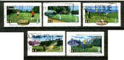 Canada 1995 Canadian Golf Centenaries complete set of 5 commercially used, SG 1637-41