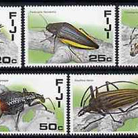 Fiji 1987 Fijian Insects set of 5 unmounted mint, SG 761-65