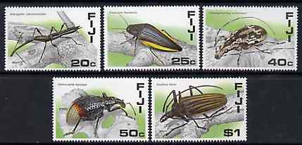 Fiji 1987 Fijian Insects set of 5 unmounted mint, SG 761-65