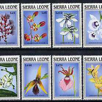 Sierra Leone 1989 Orchids of Sierra Leone complete set of 8 unmounted mint, SG 1303-10*