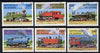 Guinea - Conakry 1997 Steam Locomotives complete perf set of 6 values, cto used SG 1761-66