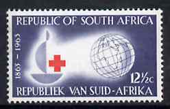 South Africa 1963 Red Cross Centenary 12.5c unmounted mint, SG 226