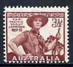 Australian 1952 Pan-Pacific Scout Jamboree 3.5d unmounted mint, SG 254*