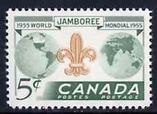 Canada 1955 Eighth World Scout Jamboree unmounted mint, SG 482*