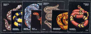 Tanzania 1996 Snakes complete perf set of 7 values unmounted mint*