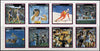 Nagaland 1984 Los Angeles Olympic Games perf sheetlet containing complete set of 8 values unmounted mint