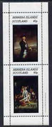 Bernera 1981 Paintings of Nelson perf,set of 2 values (40p & 60p) unmounted mint