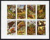 Staffa 1977 Wild Animals (Monkeys, Ocelot, etc) imperf set of 8 values unmounted mint